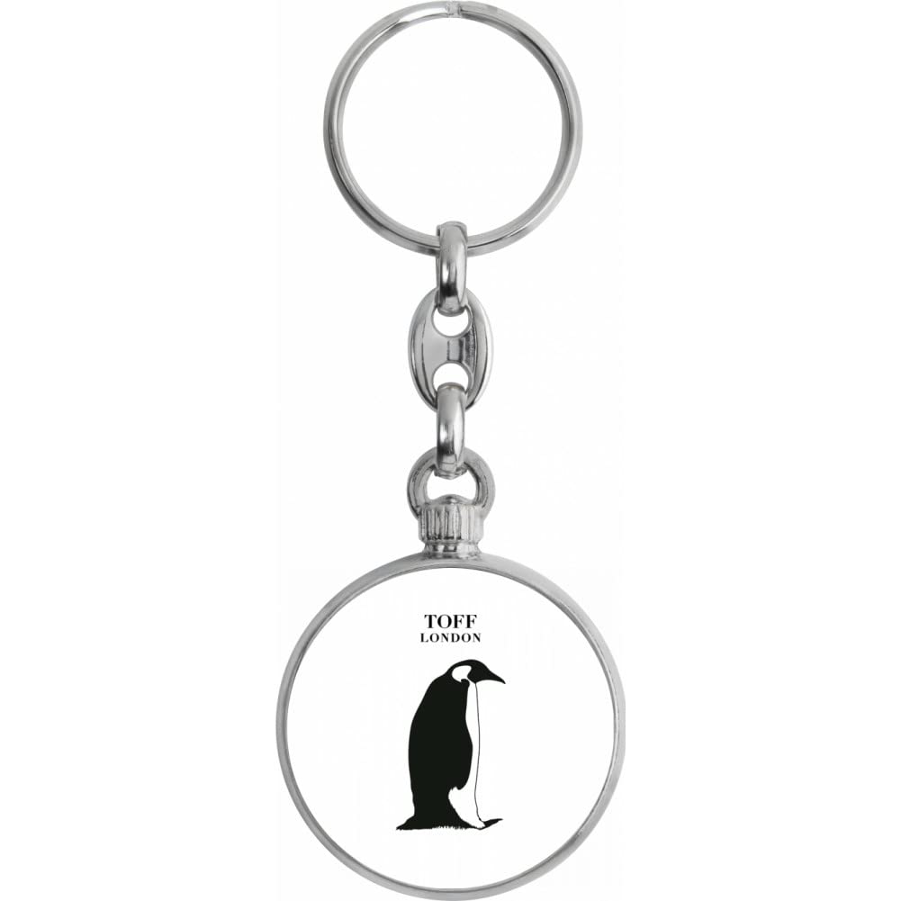 Toff London Penguin Bird Keyring
