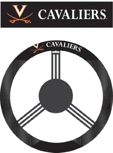 NCAA Virginia Cavaliers Poly-Suede Steering Wheel Cover