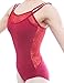 Dance Favourite Double Strap Camisole Ballet Leotards for Women,Cotton and Spandexred Leotard Girls AM01B01R