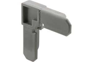 MAKE 2 FIT Prime-Line PL 7727 3/4 in. x 5/16 in. Screen Frame Corners, Plastic, Gray (4 Pack)