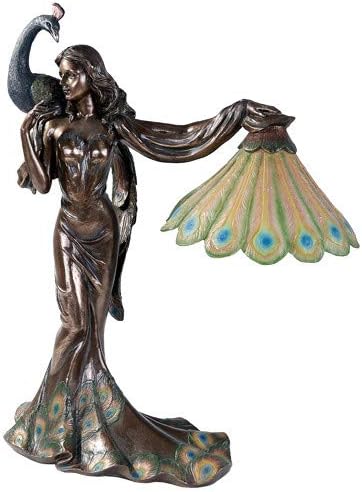 art nouveau table lamp
