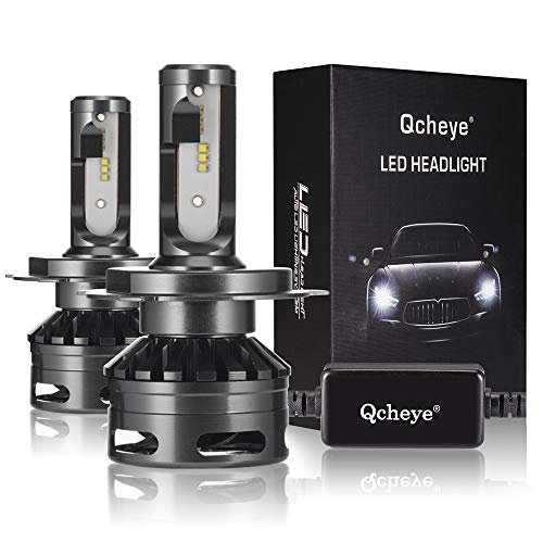 H4(9003) LED Headlight Bulbs – Philips Chips 13000Lm 6000K Cool White,H4(9003) All-in-One Conversion Kit,360°Adjustable Beam  – 2 Yr Warranty