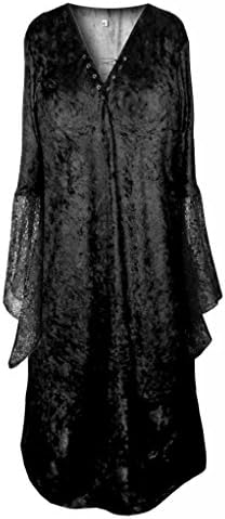 Sanctuarie Designs Womens /DRESS ONLY/Black With Black Lace Sleeve Dress Plus Size Supersize Halloween Costume/XLT/./