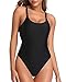 Tempt Me Women One Piece Bathing Suit Slimming Crisscross Lace Up Swimsuit