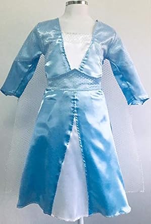 vestido infantil da frozen