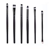 Anboo 6PCS Cosmetic Makeup Brush Lip Makeup Brush Eyeshadow Brush (White)