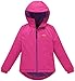 wantdo Girls Winter Coat Waterproof Windbreaker Snow Ski Jacket Warm Thick Rain Coats Kids Jacket with Removable Hood