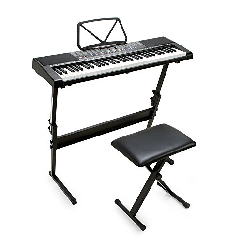 Vangoa 61 Keys MK2108 Electronic Lighting LCD Display Keyboard Piano