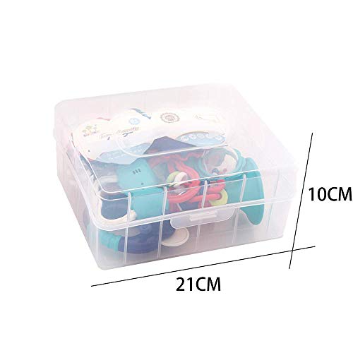 WISHTIME Rattle Teether Baby Toys - Baby 10pcs Shake and GRAP Baby Hand Development Rattle Toys for Newborn Infant with Giant Bottle Gift for 3 6 9 12 18Month