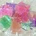 JellyBeadZ Brand Rainbow Ice Cube Water Beads Crystal Soil Gel Rainbow Mix 2- 10 Gram Packs Make a Gallon of Cubes
