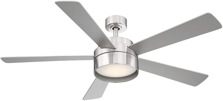 Eglo Lighting 203229a Whitehaven Ceiling Fan Brushed Nickel
