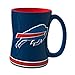 NFL Buffalo Bills Sculpted Relief Mug, 14-ounce, Royal Blue