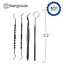 Stargoods Dental Instruments Hygiene Kit - Set of 4 Dentist Tools + Pouch