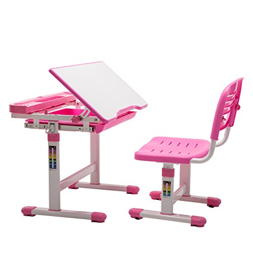 Buy mecor Kids Desk and Chair Set Height Adjustable,Children Student