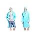 LvDD Raincoat Durable EVA Rain Cape Unisex Men Women Rain Poncho with Hat Hood for Outdoor Travel, 44