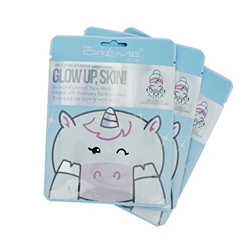 The CrÃ¨me Shop - Glow up, Skin! Unicorn Special Edition with Rainbow Shimmer Essence (3 Piece Set)