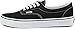 Vans 0EWZBLK Unisex Era Canvas Skate Shoes, Black, 11.5 M US Women / 10 M US Men