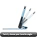 Lenovo Yoga Tab 3 10 Case - Infiland Folio Premium PU Leather Stand Cover for Lenovo Yoga Tab 3 10.1-Inch Tablet ZA0H0022US (Not Fit Lenovo Yoga Tab 3 pro 10/ Lenovo Yoga 3 10 plus), Blue