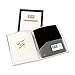 Avery Flexi-View Two Pocket Folders, Holds up to 50 Sheets, 2 Black Folders (47847)