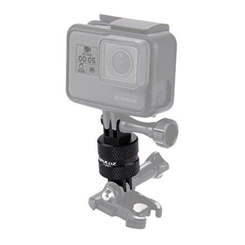 PULUZ 360 Degree Rotation CNC Swivel Pivot Extension Arm Tripod Mount for GoPro, Xiaoyi and Other Sport Cameras