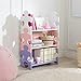 KidKraft Puzzle Bookcase, Pastel