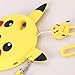 3D Pokemon Pikachu Go Silicone Case with Strap for iPhone 7Plus 8Plus 7+ 8+ Large Size Cute and Protective Shockproof Kids Teens Girls Boys Son Yellow Color Ultra Thick Drop Resistant Pocket Monster