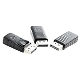 XEYOU DisplayPort Headless Ghost Display Emulator for PC 4K DP Dummy Plug (fit Headless 3840x2160@17hz)-3Pack