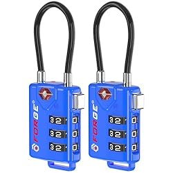 Bright Colors, TSA Approved Cable Luggage Locks 2