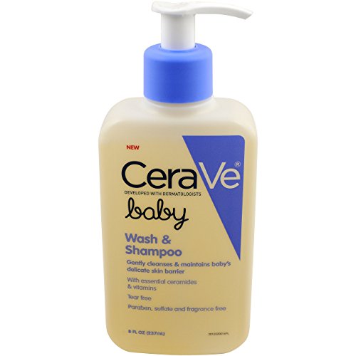 CeraVe Baby Wash and Shampoo, 8 Ounce