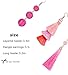 LOLIAS 3 Pairs Long Thread Tassel Earrings for Women Fashion Dangle Drop Earrings
