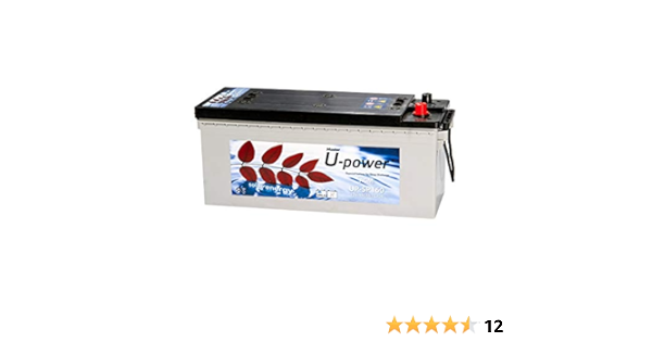 Master U-Power Batería Solar, AGM SP 160AH 12V : Amazon.es ...