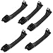 Door Handle Black Exterior Outside Front & Rear Set of 5 for 06-10 Hummer H3 H3T