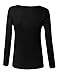 BIADANI Women Long Sleeve Crewneck Solid Knit Pullover Sweater Slim Fit