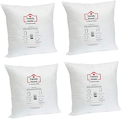 18x18 pillow insert 4 pack