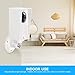 Compatible with Wyze Cam Pan Wall Mount, Weather Proof Anti-Sun Glare and UV Protection Outdoor/Indoor Adjustable Bracket with Protective Skin Case for Wyze Cam Pan 1080p Security Camera