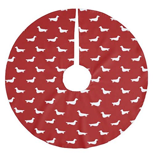 Amazon Com Yycharm 48 Inch Christmas Tree Skirt Long Haired