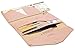 ZOPPEN Multi-purpose Rfid Blocking Travel Passport Wallet (Ver.4) Tri-fold Document Organizer Holder (#26 Carnation Pink)