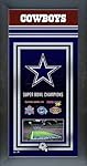 Dallas Cowboys Framed Championship Banner
