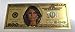 $500 First Lady Melania Trump 24kt Gold Plated Commemorative Bank Note Collectors Item | Donald Trump Coin Collection | MAGA