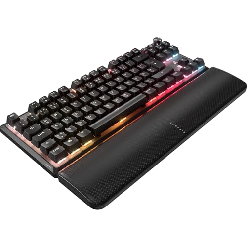 Corsair K70 CORE TKL Wireless RGB Tenkeyless Gaming Keyboard - Black