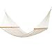 Original Pawleys Island 15DCOT Presidential Oatmeal DURACORD Rope Hammock w/Extension Chains & Tree Hooks, Handcrafted in The USA, Accommodates 2 People, 450 LB Weight Capacity, 13 ft. x 65 in.
