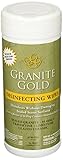 Granite Gold Disinfecting Wipes For Stone Surfaces - Antibacterial Cleaning Wet Wipes For Granite, Marble, Travertine - 35 Pack