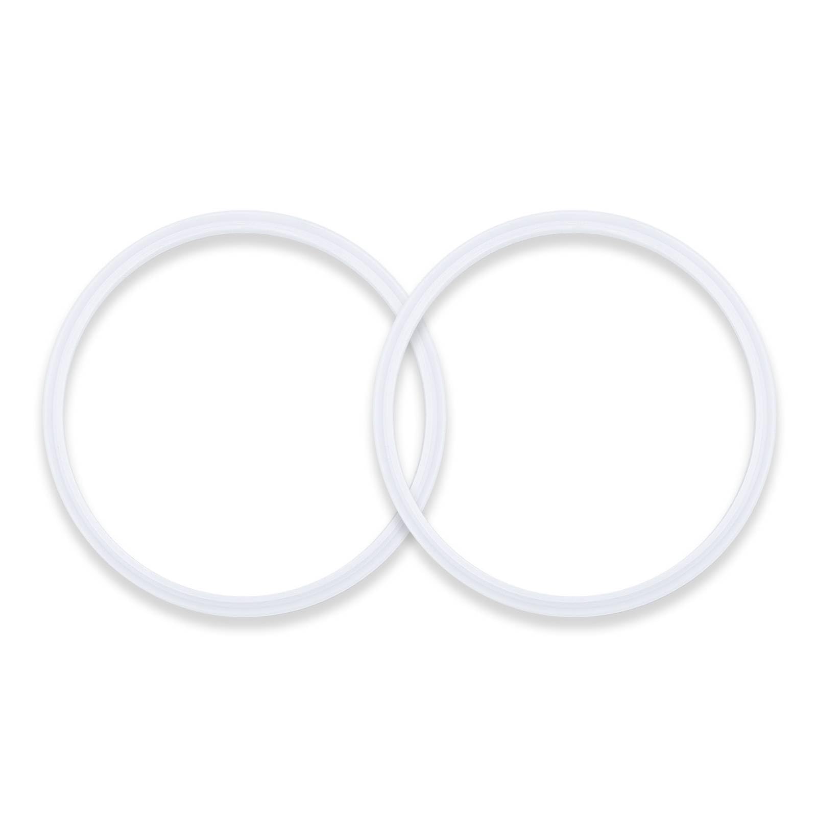 Photo 1 of 2-Pack Sausage Stuffer Gasket Replacement, 4.83-inch Food-Grade Silicone O-Ring Seal for 3L 5L 7L Vertical & Horizontal Sausage Makers, Compatible with VEVOR, Hakka Brothers, Weston