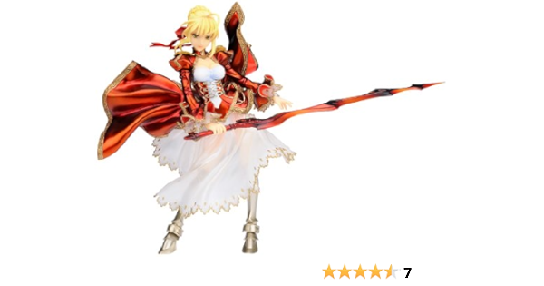 Amazon Com Gift Fate Extra Saber Extra Pvc Figure 1 8 Scale Toys Games