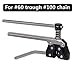 Ansoon #60-100 Roller Chain Breaker Splitter Detacher Cutter Tool for 60 80 100 12B 16B 20B C2040 C2042 C2050 C2052 A2040 A2050 Roller Chain Fit for Motorcycle Bicycle Go Kart ATV Chains Replacing