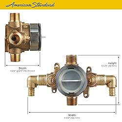 American Standard RU107ESS Flash Shower Rough-in
