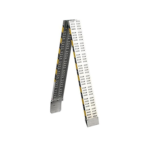 Auffahrrampe klappbar aus Aluminium, Länge 3 MT – Bild 3