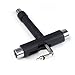 Cyfellbiu Black T SKATEBOARD ROLLER SKATE HEAVY DUTY MULTI T TOOL NEW