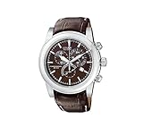 Citizen Men's Eco-Drive Brown Strap Chronograph Watch