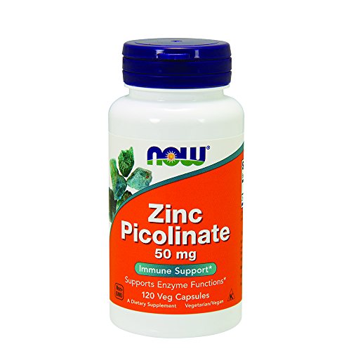 NOW Zinc Picolinate,120 Veg Capsules